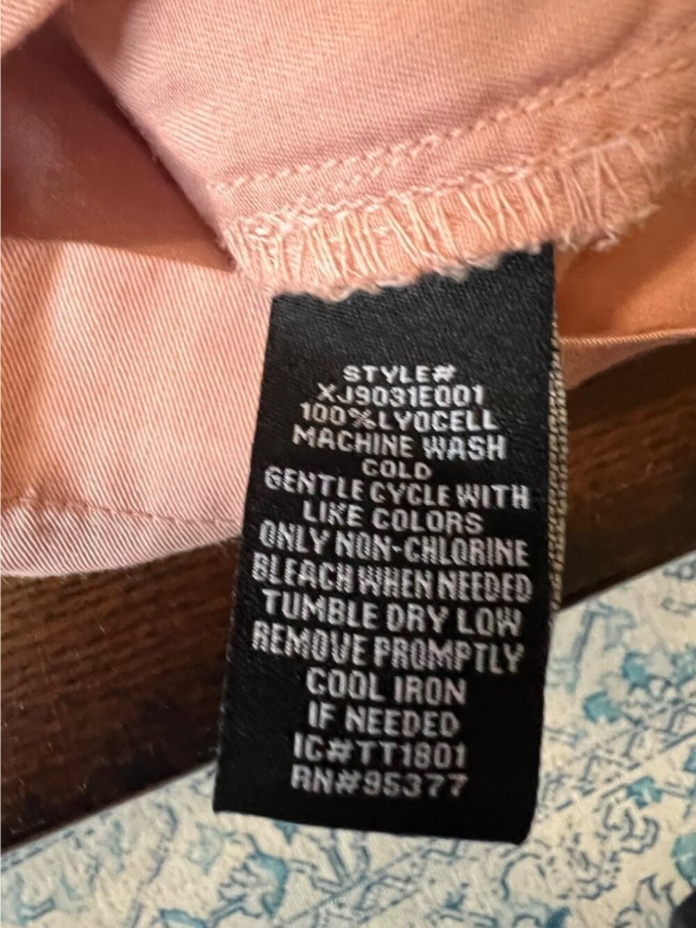 Sanctuary Moto Jacket Lyocell Pink Lightweight Asymmetrical Zip Up Lightweight L - Picture 5 of 7